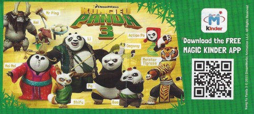 Ü Ei Überraschungsei Kung Fu Panda 3 "Oogway" Schildkröte